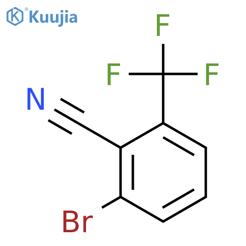 2-Bromo-6-(trifluoromethyl)benzonitrile structure