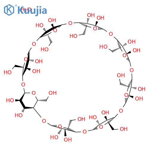 γ-Cyclodextrin Hydrate structure