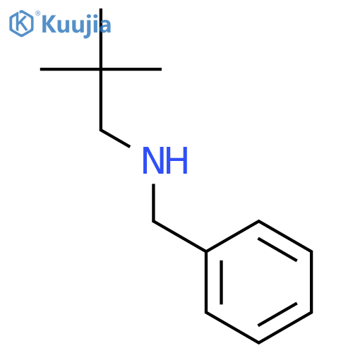benzyl(2,2-dimethylpropyl)amine structure