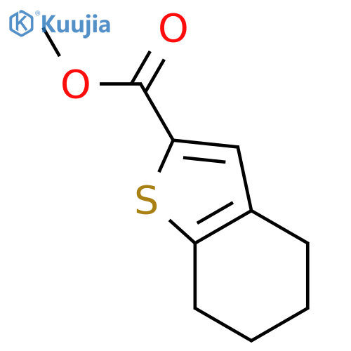 methyl 4,5,6,7-tetrahydro-1-benzothiophene-2-carboxylate structure