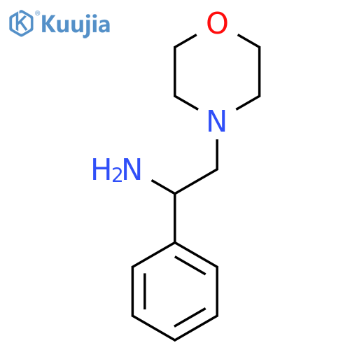 [(1S)-2-(MORPHOLIN-4-YL)-1-PHENYLETHYL]AMINE structure