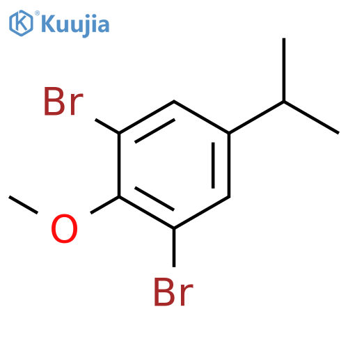 1,3-Dibromo-5-isopropyl-2-methoxybenzene structure