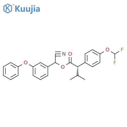 Flucythrinate structure