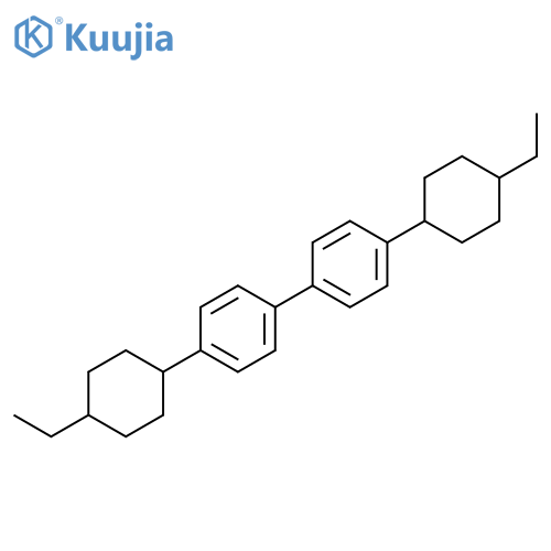 1,1'-Biphenyl,4,4'-bis(4-ethylcyclohexyl)- structure