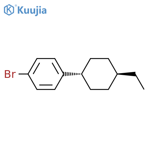 1-Bromo-4-(trans-4-ethylcyclohexyl)benzene structure