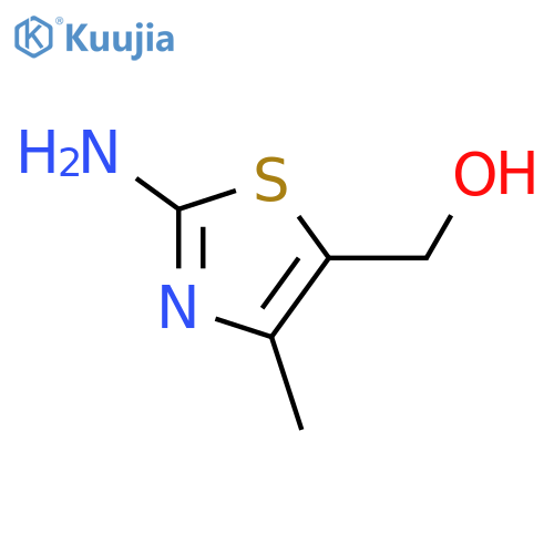 5-Thiazolemethanol, 2-amino-4-methyl- structure
