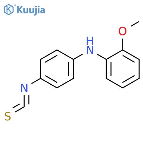 (4-Isothiocyanatophenyl)(2-methoxyphenyl)amine structure