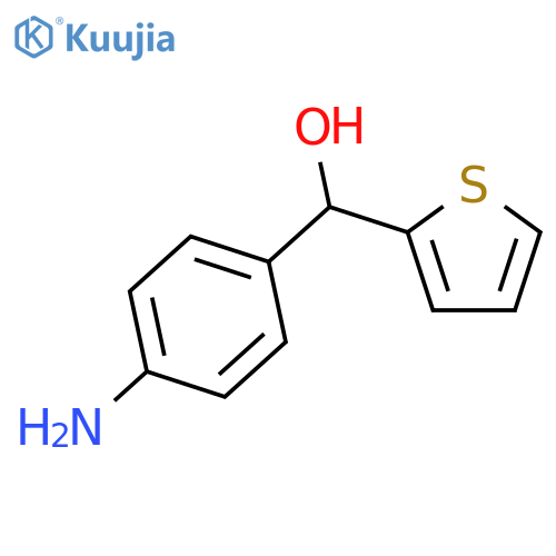 (4-aminophenyl)(2-thienyl)methanol structure