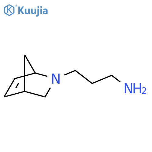 3-(5-azabicyclo[2.2.1]hept-2-en-5-yl)propan-1-amine structure