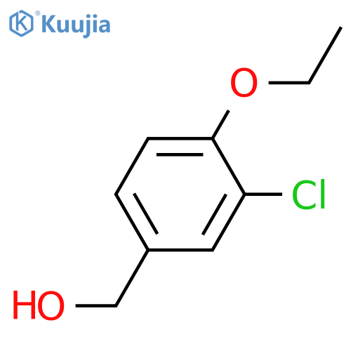 (3-Chloro-4-ethoxyphenyl)methanol structure
