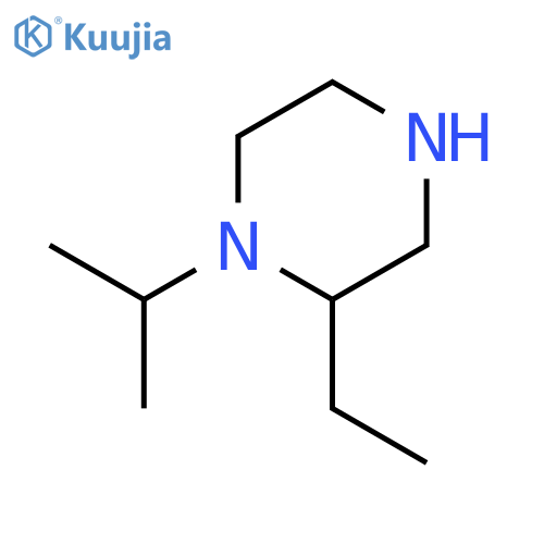 2-Ethyl-1-isopropylpiperazine structure