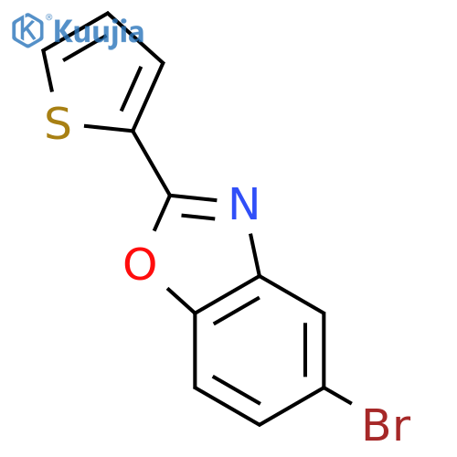 5-Bromo-2-(2-Thienyl)-1,3-Benzoxazole structure