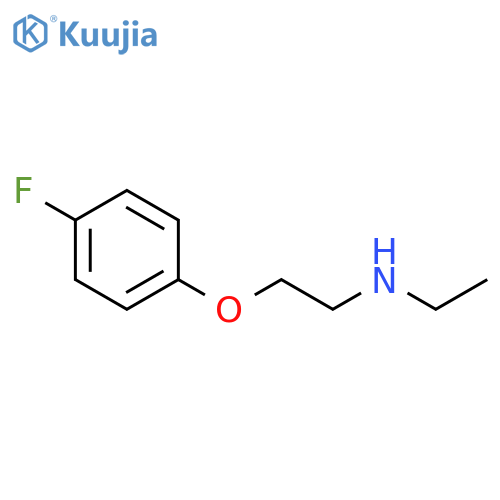 N-Ethyl-2-(4-fluorophenoxy)ethanamine structure
