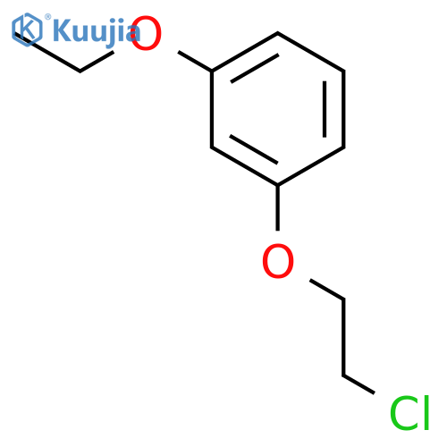 1-(2-Chloroethoxy)-3-ethoxybenzene structure