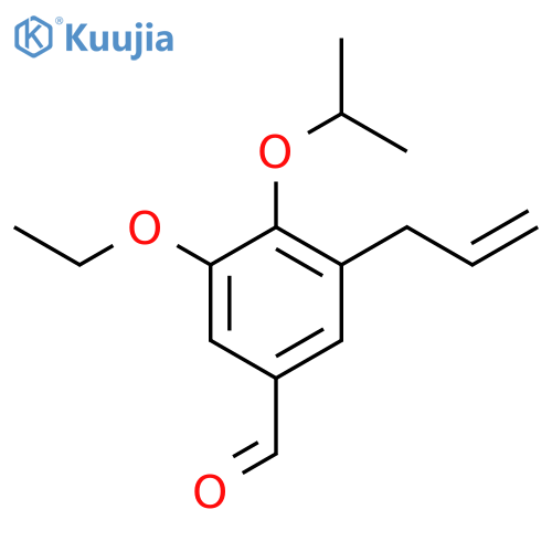 3-Allyl-5-ethoxy-4-isopropoxybenzaldehyde structure