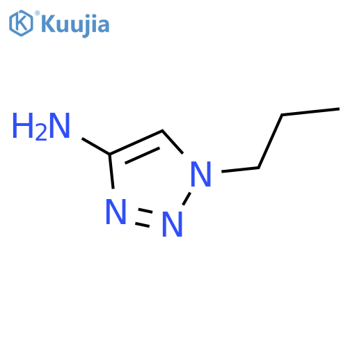 1-Propyl-1H-1,2,3-triazol-4-amine structure