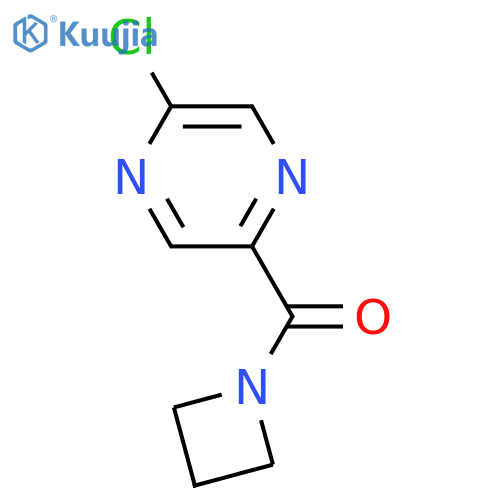 azetidin-1-yl-(5-chloropyrazin-2-yl)methanone structure