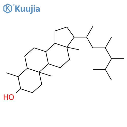 Ergostan-3-ol, 4,23-dimethyl-, (3β,4α,5α,24ξ)- structure