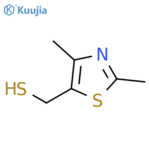 (dimethyl-1,3-thiazol-5-yl)methanethiol structure