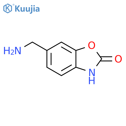 6-(aminomethyl)-2,3-dihydro-1,3-benzoxazol-2-one structure