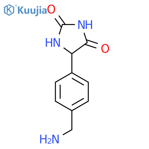 5-4-(aminomethyl)phenylimidazolidine-2,4-dione structure