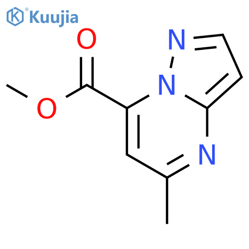 Methyl 5-methylpyrazolo[1,5-a]pyrimidine-7-carboxylate structure