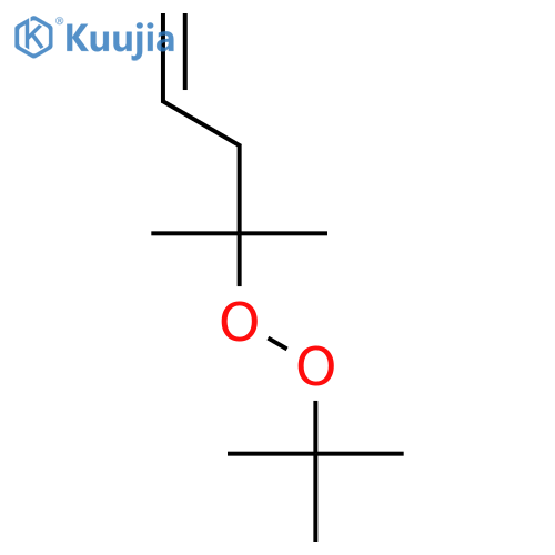 Peroxide, 1,1-dimethyl-3-butenyl 1,1-dimethylethyl structure