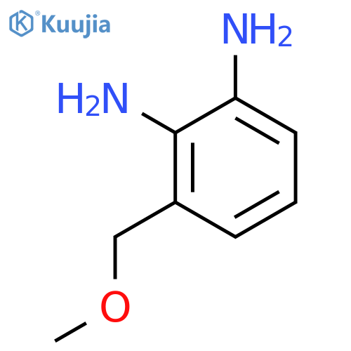 1,2-Benzenediamine, 3-(methoxymethyl)- structure