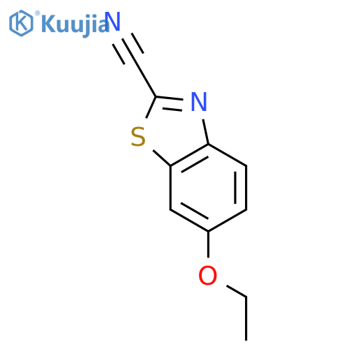 6-Ethoxybenzo[d]thiazole-2-carbonitrile structure