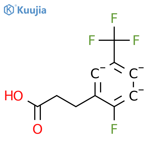 3-2-Fluoro-5-(trifluoromethyl)-phenylpropionic acid structure