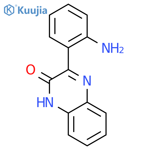 3-(2-Aminophenyl)quinoxalin-2(1H)-one structure