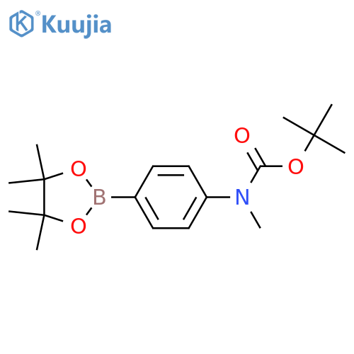 4-(BOC-Methylamino)phenylboronic acid, pinacol ester structure