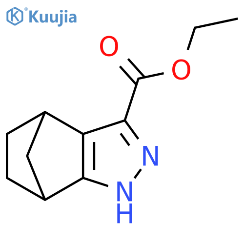 ethyl 3,4-diazatricyclo[5.2.1.02?]deca-2(6),4-diene-5-carboxylate structure