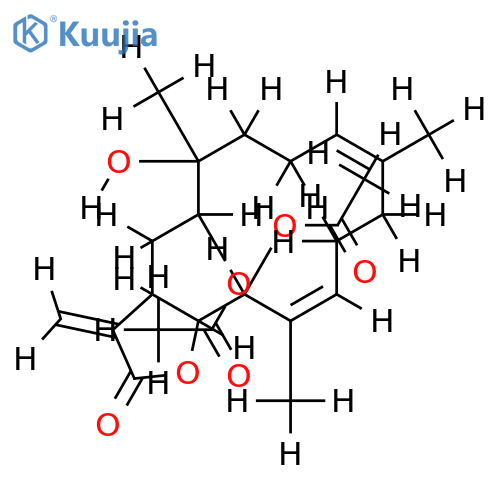 (1R,3S,4R,13S,14R,7E,11E)-3,13-diacetoxy-4-hydroxycembra-7,11,15(17)-trien-16,14-olide structure