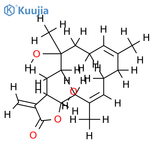 (1R,3S,4R,14S,7E,11E)-3,4-dihydroxycembra-7,11,15(17)-trien-16,14-olide structure