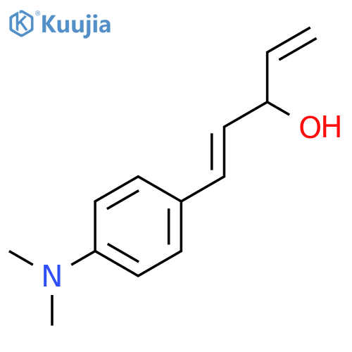 1,4-PENTADIEN-3-OL, 1-[4-(DIMETHYLAMINO)PHENYL]-, (1E)- structure