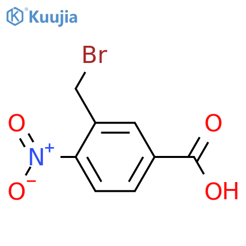 3-Bromomethyl-4-Nitro-Benzoic Acid structure