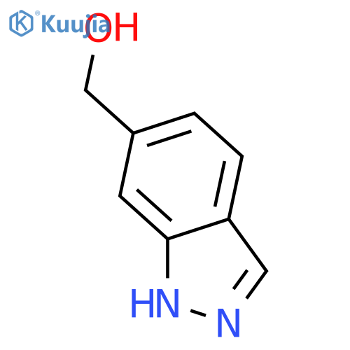 1H-indazol-6-ylmethanol structure