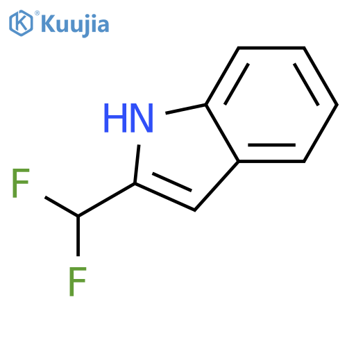 2-(Difluoromethyl)-1H-indole structure