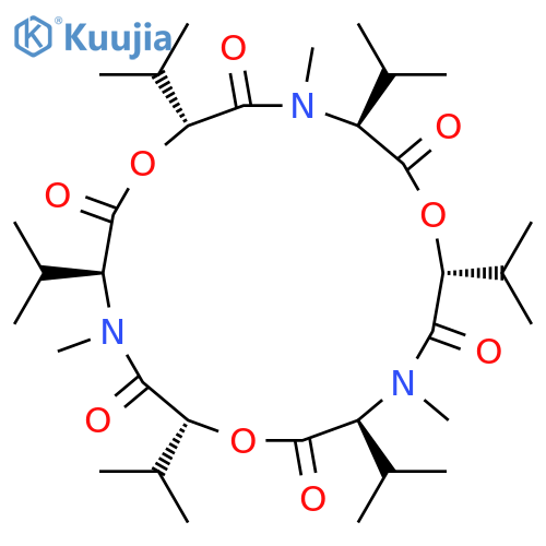 Enniatin B structure