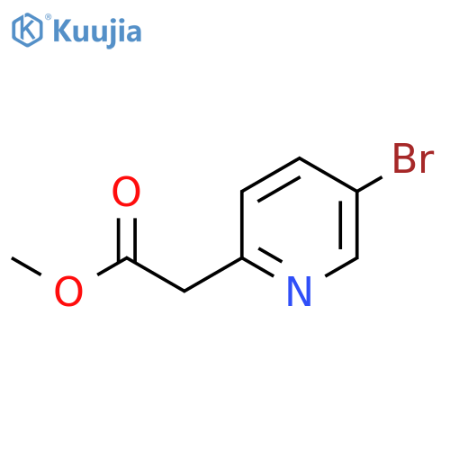 Methyl 2-(5-bromopyridin-2-YL)acetate structure