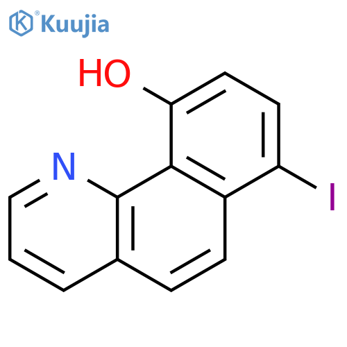 7-Iodobenzo[h]quinolin-10-ol structure