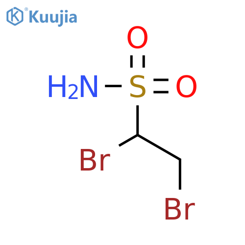 1,2-dibromoethane-1-sulfonamide structure