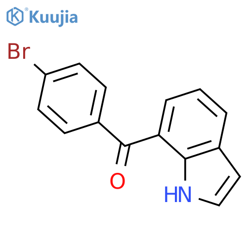 7-(4-Bromobenzoyl)indole structure