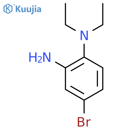4-Bromo-N-1,N-1-diethyl-1,2-benzenediamine structure