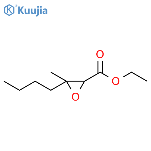 OXIRANECARBOXYLIC ACID, 3-BUTYL-3-METHYL-, ETHYL ESTER structure