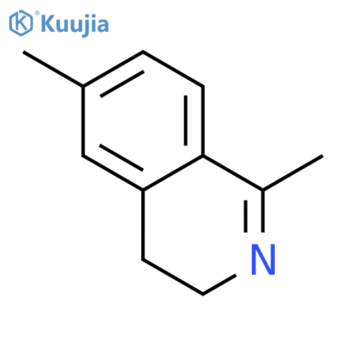1,6-Dimethyl-3,4-dihydroisoquinoline structure