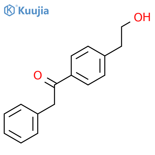 Ethanone, 1-[4-(2-hydroxyethyl)phenyl]-2-phenyl- structure