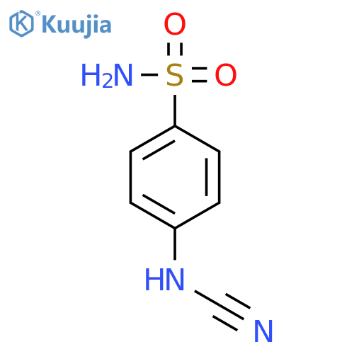 Benzenesulfonamide,4-(cyanoamino)- structure