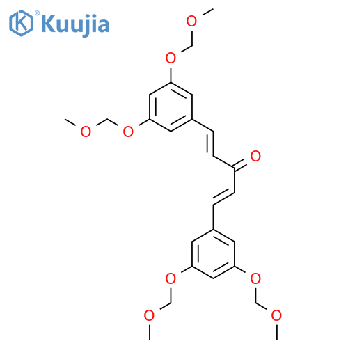 (1E,4E)-1,5-Bis[3,5-bis(methoxymethoxy)phenyl]-1,4-pentadiene-3-one structure